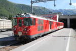 Deh 4/4 24 ''Täsch'' am 7.7.2020 in Zermatt mit dem Reserve Pendel.