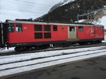 Deh 4/4 I 55  Brig  mit einem Regio nach Visp, am 27.2.16 in Andermatt.