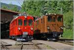 Festival Suisse de la vapeur / Schweizer Dampffestival 2023 der Blonay-Chamby Bahn: Neben der Überraschung in Form des RhB Bernina Bahn ABe 4/4 I N° 35 in Chaulin präsentierte sich die