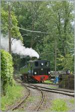 In Chaulin angekommen, dampft die SEG G 2x 2/2 105 der Blonay-Chamby Bahn zur Lokbehandlung, auch wenn die Wendezeit für die Rückfahrt nach Blonay nur eine knappte halbe Stunde beträgt. 

8. Juni 2024