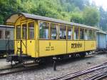 BC - Salonwagen As  2 ( ex RhB Berninabahn ) im Museumsareal von Chamby am 09.09.2007