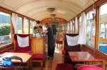 Museumsbahn Blonay-Chamby.Innenaufnahme vom Bernina Wagen As Nr.2(1903)09.06.14