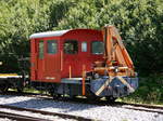 DFB - Rangierlok Tm 2/2 2922 ( ex MGB ) abgestellt in Gletsch am 04.08.2017