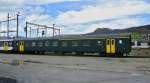 Der AB EWII 55 85 39-35 019-6, ex. SBB AB 50 85 39-35 019-1, abgestellt in Sissach. Der Wagen gehrt heute EW Nostalige, 13.04.2013.