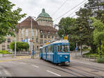 VBZ Be 4/4 1392 / Zürich Universität, 22.