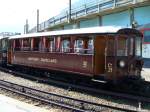 Historischer Steuerwagen Ct 4  21 der MC = Martigny - Chtelard ..