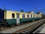 VPM - 1 KL. Personenwagen A 50 85 18-33 515-5 in Kerzers für dem Whisky Train 2021 am 04.09.2021