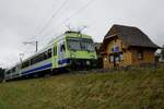 Fotohalt mit dem RBDe 566 241 und ABt 941 den der VPM von der BLS kaufen konnte, am 22.12.24 in Ei i.E.