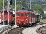 BDe 4/4 ex SZU verlässt den Bhf Koblenz und ist unterwegs zurück nach Sihlwald.