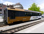 MOB / Goldenpass - Personenwagen BDs 224 abgestellt im Bahnhof von Montreux am 14.07.2018