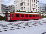 RhB - Personenwagen 1 Kl. A 1246 abgestellt im Bahnhofsareal in Chur am 02.01.2015