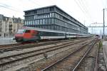 slowUp Solothurn-Buechibrg 2012: Aufgrund des der vielen Reisenden mit Fahrrdern wurden div.