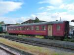 ex SBB - Speisewagen WR 50 85 88-33 108-4 abgestellt in Ramsen am 11.09.2013