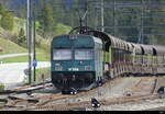 BLS - Steuerwagen BDt 50 85 80-35 959 mit Reserve Autozug in Kandersteg am 30.04.2023