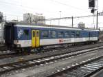 SBB - Steuerwagen mit Gepckabteil BDt 50 85 82-33 919-0 im Bahnhof von Biel/Bienne am 12.12.2008