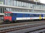 SBB - Steuerwagen mit Gepckabteil BDt 50 85 82-33 970-3 im Bahnhofsareal von Fribourg am 09.11.2009