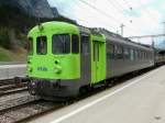 bls - Steuerwagen BDt 50 63 83-33 949-3 abgestellt im Bahnhof Kandersteg am 24.04.2011