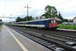 Fr eine S-Bahn Leistung am Abend in der Region Genf muss ein EWI Modul nach Genf berfhrt werden.