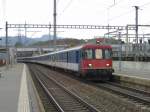 SBB - Ersatzzug bei der durchfahrt bei der Haltestelle Bern Wankdorf am 09.11.2014