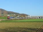 Sissach - 31.10.17 : EW IV Komposition mit eine Re 4/4.