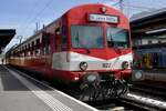 Der Bt 922 vom VPM der am 27.4.24 im Bahnhof Fribourg.