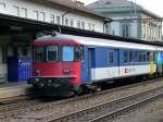 SBB - Steuerwagen mit Gepckabteil BDt 50 85 82-33 983-6 in Liestal am 03.08.2008