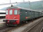 SBB - Gepcksteuerwagen Dt 50 85 92-33 927-1 im Bahnhof von Biel - Bienne am 03.05.2009