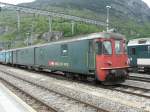 SBB - Gepcksteuerwagen Dt 50 85 92-33 935-4 in Brig am 10.05.2010