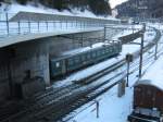 Abgestellter B(r), 50 85 20-34 649, beim Sdportal des Gotthardtunnels in Airolo, 27.12.2010.