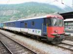 SBB - Steuerwagen mit Gepckabteil und ReV Beschriftung   BDt 50 85 82-33 911-7 in Brig am 01.09.2008