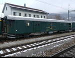 OeBB - SBB Gepäckwagen D 51 85 92-43 014-5 in einem Extrazug unterwegs im Bhf.