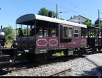 VDBB - ( ex Sputnik ) 55 85 89-29 802-2 Bistro - Stübli unterwegs im Bahnhofsareal in Sumiswald Grünen am 11.06.2022