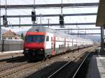 SBB - IC bei der durchfahrt im Bahnhof Rothrist am 30.03.2014