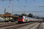 IC 2000 Steuerwagen Bt 50 85 26-94 938-5 durchfährt den Bahnhof Rupperswil.