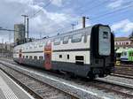 SBB IC 2000 Wagen A 50 85 16-94 024-6 am 12.4.21 Solo beim Bahnhof Bern abgestellt.