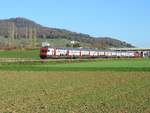 Sissach - 31.10.17 : IR 2472 Luzern - Basel.