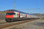 Bt 50 85 29-94 914-6 durchfährt den Bahnhof Gelterkinden.