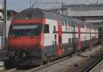 IC 2000 Steuerwagen bei der Durchfahrt in Bern Wankdorf