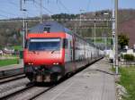 SBB - IC bei der durchfahrt in Riedtwil am 19.4.2015