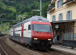 SBB:  GOTTARDO 2016   Für die Bewältigung des Grossverkehrs während den Feierlichkeiten vom 4.