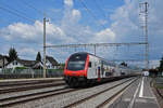 IC 2000 Steuerwagen Bt 50 85 26-94 931-0 durchfährt den Bahnhof Rupperswil.