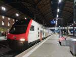 Ein SBB IC 2000 Steuerwagen am 22.01.2024 in Basel SBB 