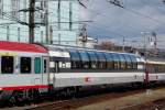 Ab und zu findet man auch SBB-Panorama-Wagen in BB-Garnituren...