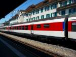 SBB - Speisewagen WRm 61 85 88-94 114-5 im Bahnhof Thun am 24.09.2011