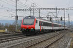 IC Steuerwagen Bt 50 85 28-94 930-0 durchfährt am 17.02.2023 solo den Bahnhof Möhlin.