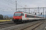 IC Steuerwagen Bt 50 85 28-94 958-1 durchfährt am 17.02.2023 den Bahnhof Möhlin.