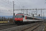 IC Steuerwagen Bt 50 85 28-94 974-8 durchfährt am 17.02.2023 den Bahnhof Möhlin.