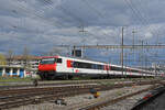 IC Steuerwagen Bt 50 85 28-94 977-1 durchfährt am 31.03.2023 den Bahnhof Pratteln.