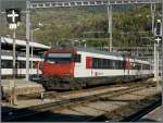 IC Steuerwagen der SBB in Brig.