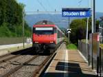 SBB - RE bei der durchfahrt in Studen am 18.08.02012